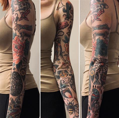 traditional tattoo fillers|Filler ideas for my sleeve : r/traditionaltattoos